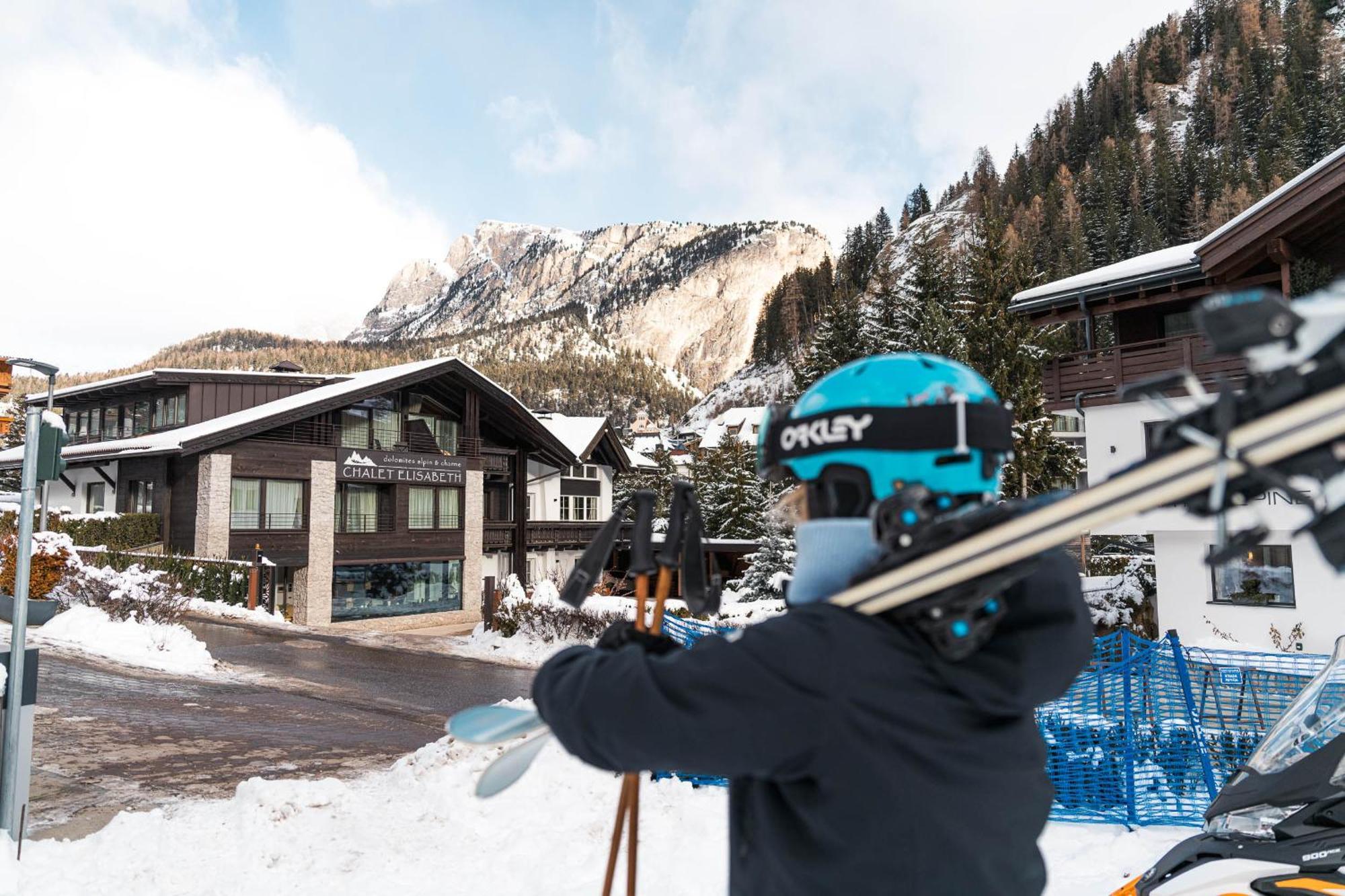 Chalet Elisabeth Dolomites Alpin & Charme Selva di Val Gardena Exteriör bild
